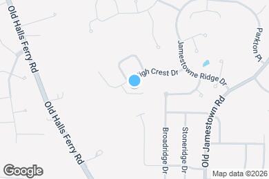 Map image of the property - 4929 High Crest Ct