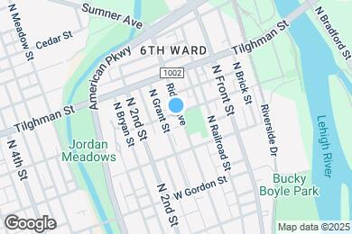 Map image of the property - 548 Ridge Ave