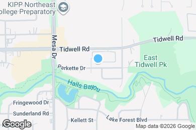 Map image of the property - 9011 Parkette