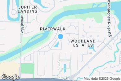 Map image of the property - 6198 Riverwalk Ln