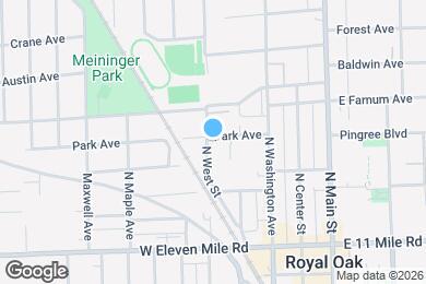 Map image of the property - 425 Park Ave