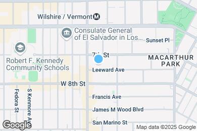 Map image of the property - 3057 Leeward Ave