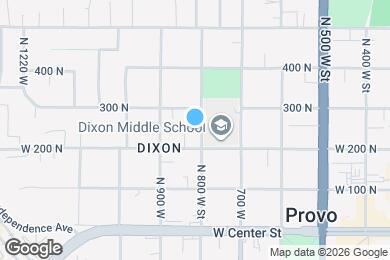Map image of the property - 253 N 800 W St