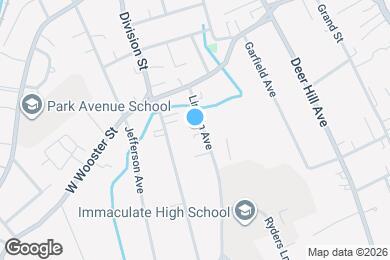 Map image of the property - 50 Lincoln Ave