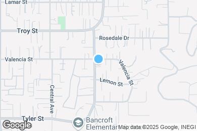 Map image of the property - 2619 Bancroft Dr