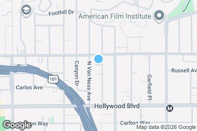 Map image of the property - 1835 Taft Ave