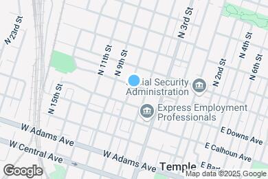 Map image of the property - 315 W Elm Ave