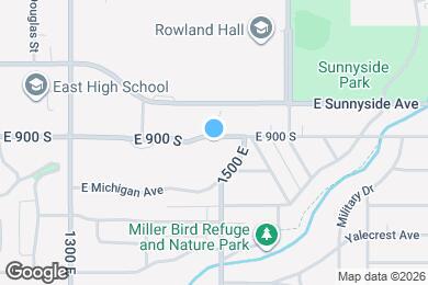 Map image of the property - 1492 E 900 S