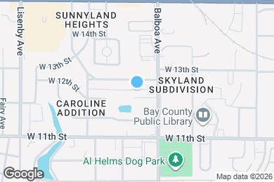 Map image of the property - 1016 W 12th St