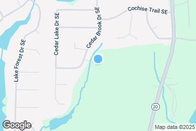 Map image of the property - 803 Brook Hollow Cir SE
