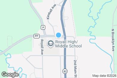 Map image of the property - Town's Edge Apartments