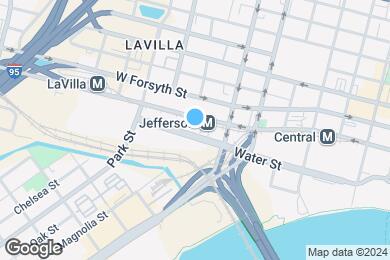 Map image of the property - Lofts at Jefferson Station