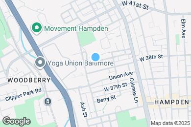 Map image of the property - 1419 Morling Ave
