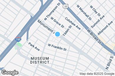 Map image of the property - 3305 Monument Ave