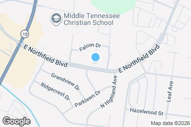 Map image of the property - 403 E Northfield Blvd