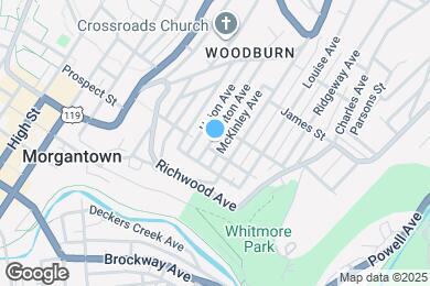 Map image of the property - 604 1/2 Clinton Ave