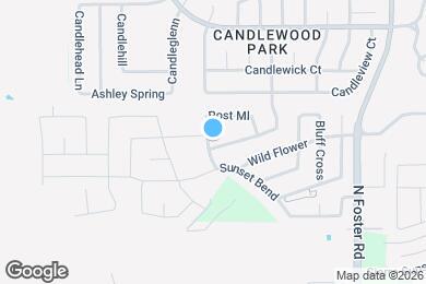 Map image of the property - 2606 Harvest Creek