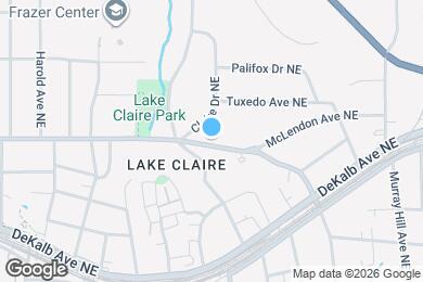 Map image of the property - 1936 McLendon Ave NE