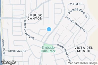 Map image of the property - 1416 Nemesia Pl NE