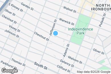 Map image of the property - 203 Oliver St