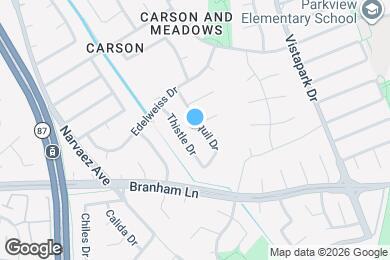 Map image of the property - 4419 Jonquil Dr