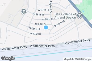 Map image of the property - 7322 W 90th St