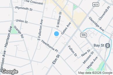 Map image of the property - 35 Gates Ave