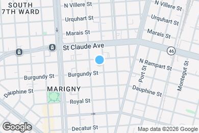 Map image of the property - 918 Spain St