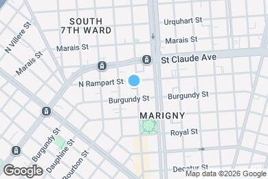 Map image of the property - 920 Frenchmen St