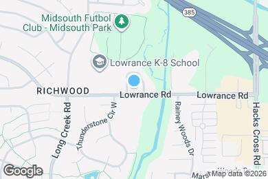 Map image of the property - 7800 Lowrance Rd