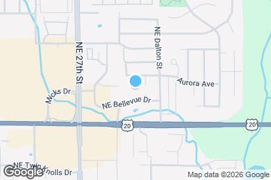 Map image of the property - Bellevue Crossing