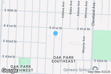 Map image of the property - 4129 College Ave