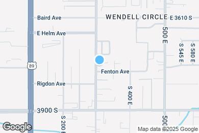Map image of the property - 3741 S 300 E