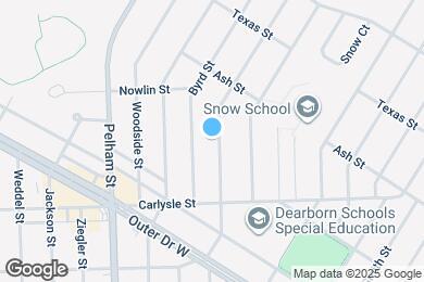 Map image of the property - 3360 Edgewood St