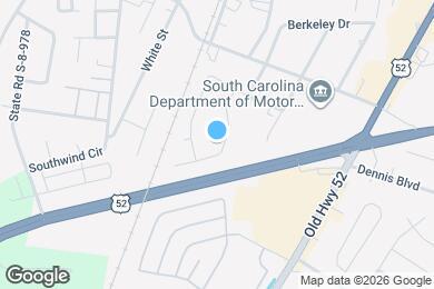 Map image of the property - 1119 Huger St