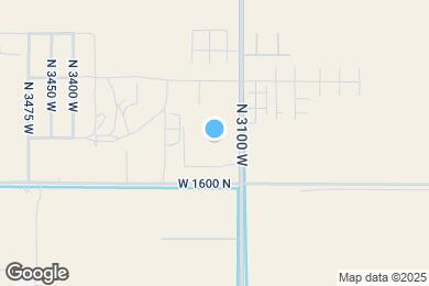 Map image of the property - 3154 W 1650 N