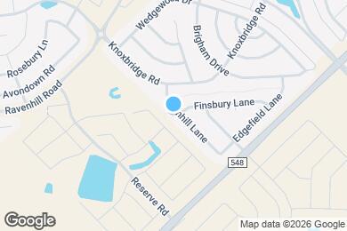 Map image of the property - 1045 Dunhill Lane