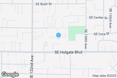 Map image of the property - 12608 SE Cora St