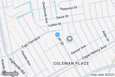 Map image of the property - 2515 Rush St