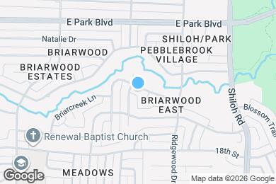 Map image of the property - 3204 Greenbriar Ln