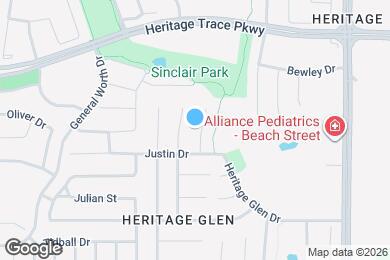 Map image of the property - 9421 Pastime Ct