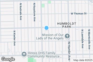 Map image of the property - 946 N Harding Ave