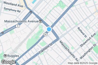 Map image of the property - 590 Columbus Ave