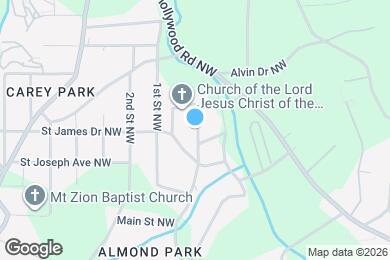 Map image of the property - 1138 Lookout Ave NW