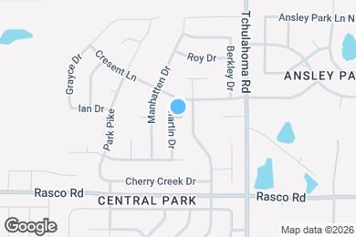 Map image of the property - 8202 Martin Dr