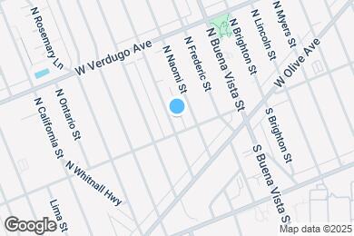 Map image of the property - 218 N Florence St