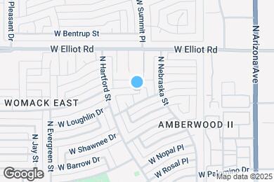Map image of the property - 503 W Cheyenne Dr