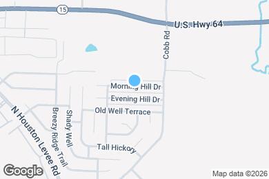 Map image of the property - 10215 Morning Hill Dr