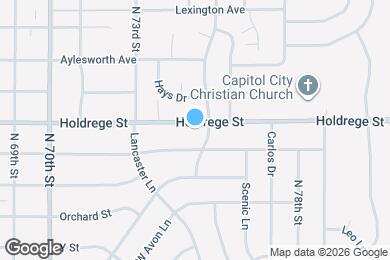 Map image of the property - 7441 Holdrege St