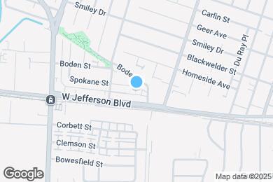 Map image of the property - 5518 Spokane St